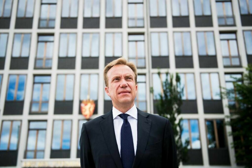 I SAUDI-ARABIA: Utenriksminister Børge Brende er i Saudi-Arabia. Han skal snakke om krigen i Jemen.