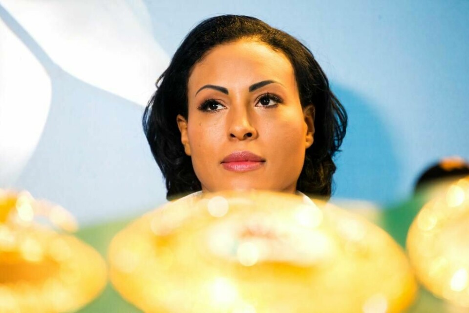 BOKSER: Cecilia Brækhus er bokser. 28. januar bokser hun mot svenske Klara Svensson i Oslo. Men først kan Brækhus vinne pris.