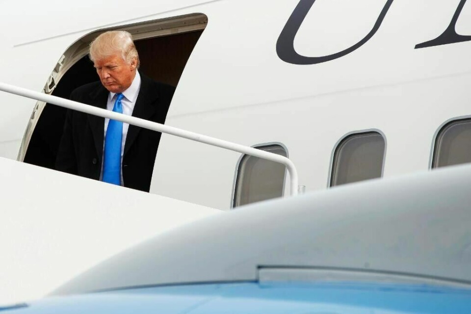 PRESIDENT: Donald Trump blir USAs president fra fredag.