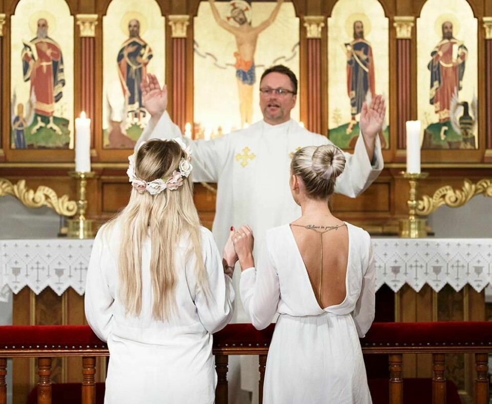 ÅPEN: Et nytt rituale er klart. Dermed kan homofile vies i kirken allerede fra onsdag.