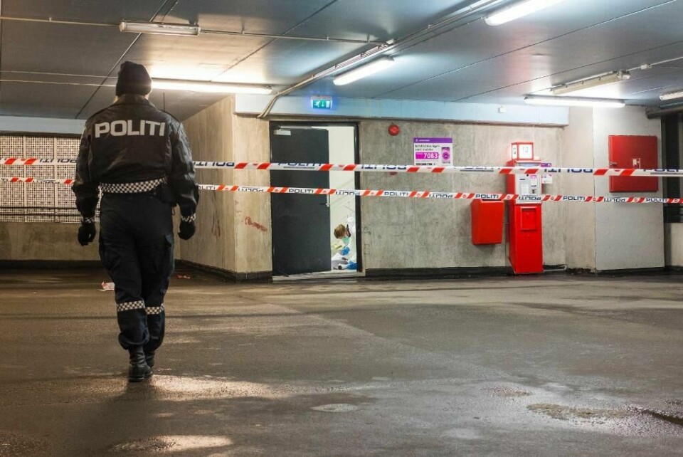 SLÅTT: En kvinne ble slått hardt i et parkeringshus i Kristiansand.