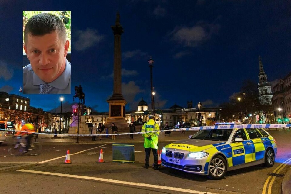 DREPT: Politimannen Keith Palmer ble drept onsdag. Det ble også tre andre. Gjerningsmannen var én av dem.