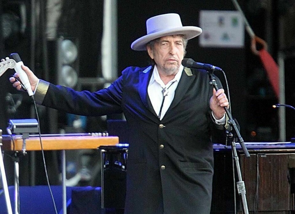 NOBEL: Bob Dylan kommer til Stockholm for å spille to konserter. Han skal også få sin nobelpris i litteratur.