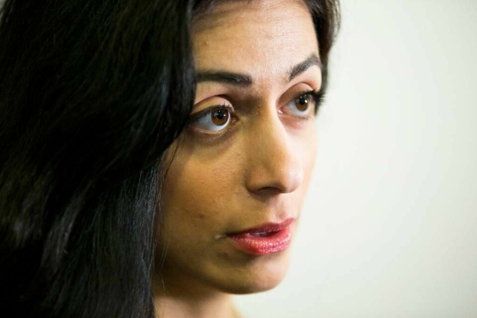 HETSET: Hadia Taijik fikk mye kritikk fordi hun stemte for å fjerne kongehuset. Flere av nettkommentarene ble slettet fra avisa VG.