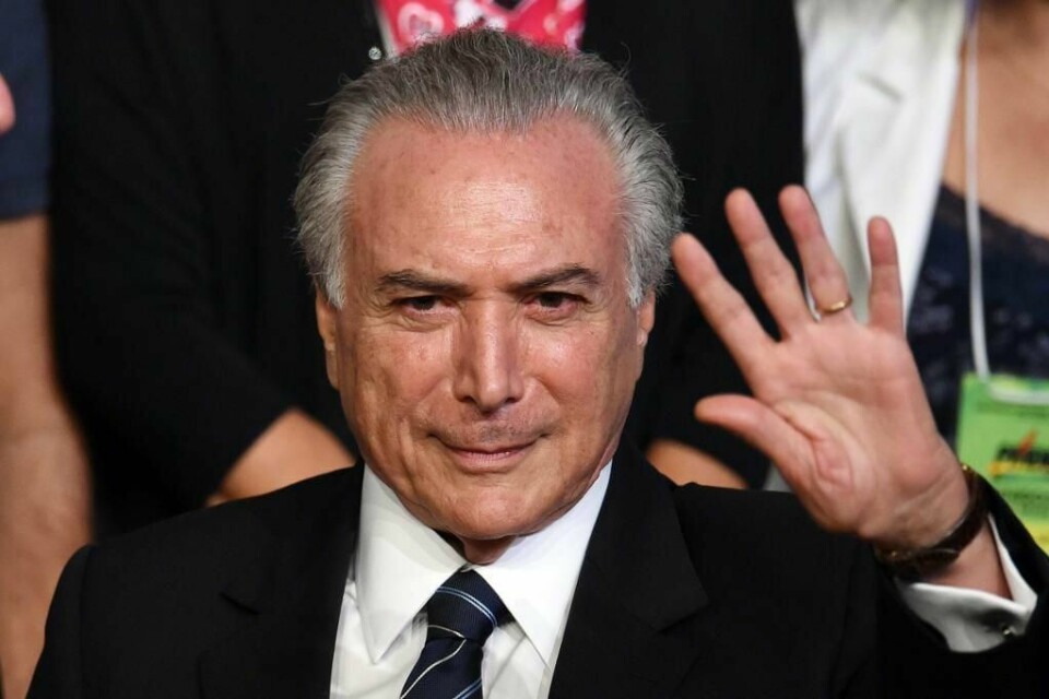 VISEPRESIDENT: Michel Temer er visepresident i Brasil. Nå sier flere brasilianske medier at han kommer til å erstatte Dilma Rousseff som president i landet.
