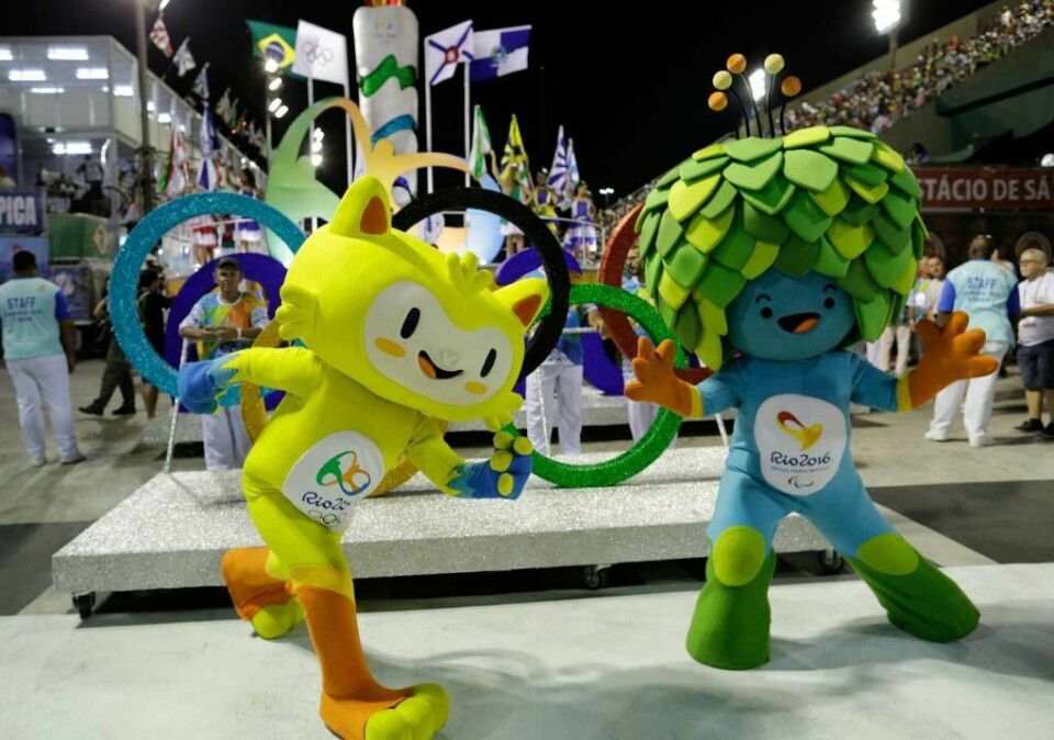 MASKOTER: Onsdag er det bare 100 dager igjen til OL starter i Brasil. Dette er årets maskoter.