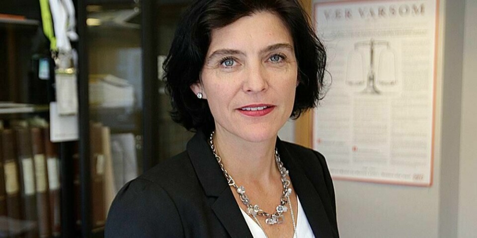 KRITISERTE:  Kjersti Løken Stavrum ble kalt inn til møte av justisministeren. Hun kritiserte ham i avisa VG. Stavrum er generalsekretær i Norsk Presseforbund.