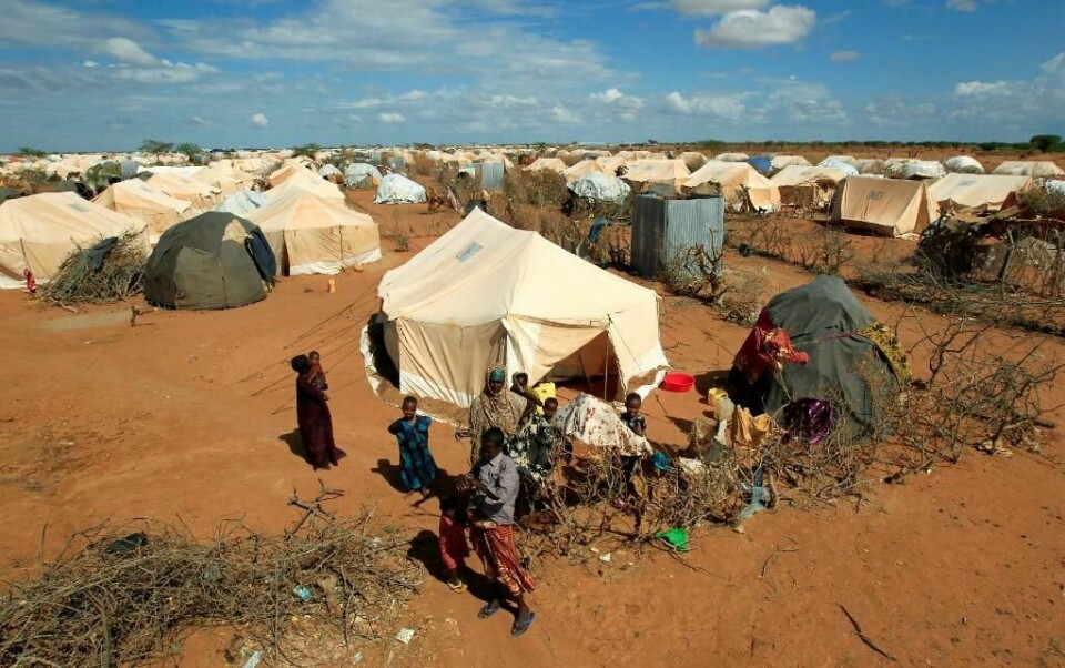 LEIR: Flyktningleiren Dadaab i Kenya ligger nær grensa til Somalia. Over 300.000 flyktninger bor i leiren. Regjeringen i Kenya vil stenge den. huser anslagsvis 328.000 flyktninger.