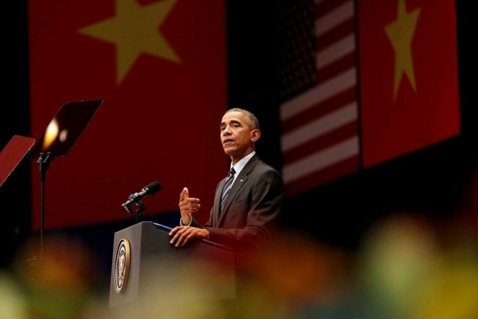 BESØK: President Barack Obama besøker Vietnam og Japan denne uka.