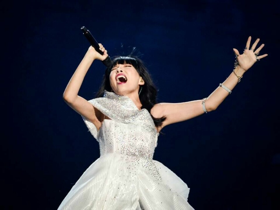 FAVORITT: Dami Im og Australia var populære under årets musikkonkurranse Melodi Grand Prix. Men de fikk ikke alle poengene de skulle hatt.