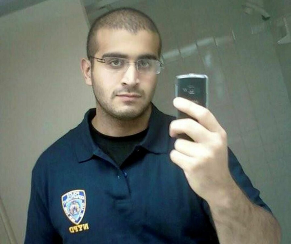 TRUSLER: Omar Mateen drepte 49 mennesker på et utested i USA. Han skrev trusler på internett før angrepet. Mateen truet blant annet med et angrep fra terrorgruppa IS.
