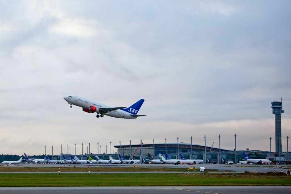 FLYR: Flyene flyr som normalt fra Oslo Lufthavn Gardermoen fredag. Det blir ingen streik på flyplassen.