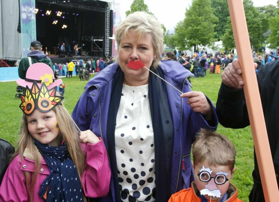 POPULÆRT: Miniøya i Tøyenparken i Oslo har blitt den største festivalen for barn i Norge. I fjor besøkte også statsminister Erna Solberg festivalen.