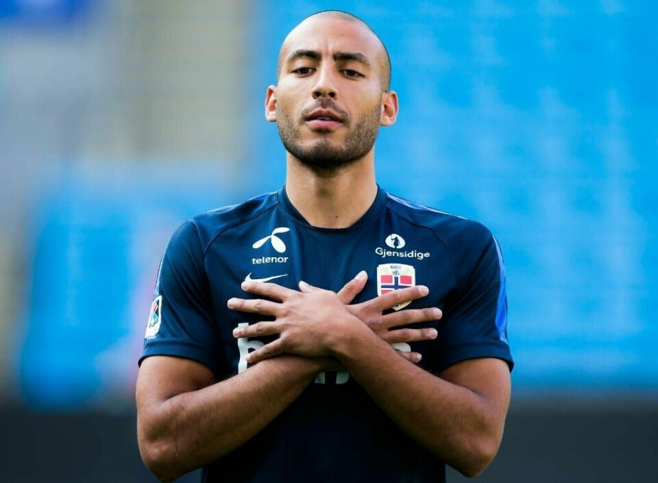 TALENT: Haitam Aleesami jobber hardt for å oppfylle den store fotball-drømmen sin.