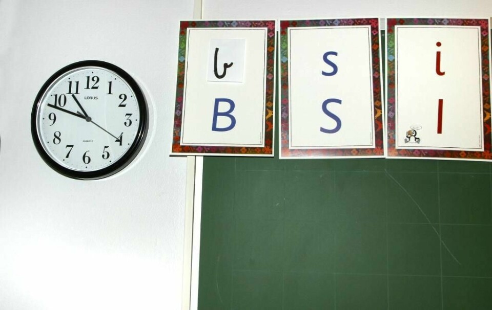 SKOLE: Barn kan slite i framtida, om de ikke lærer nok på skolen, sier kunnskapsministeren.