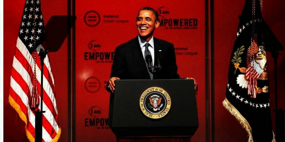 KRISTEN: USAs president Barack Obama er kristen. Likevel tror flere at han er muslim. Det gjelder folk som støtter partiet Republikanerne.