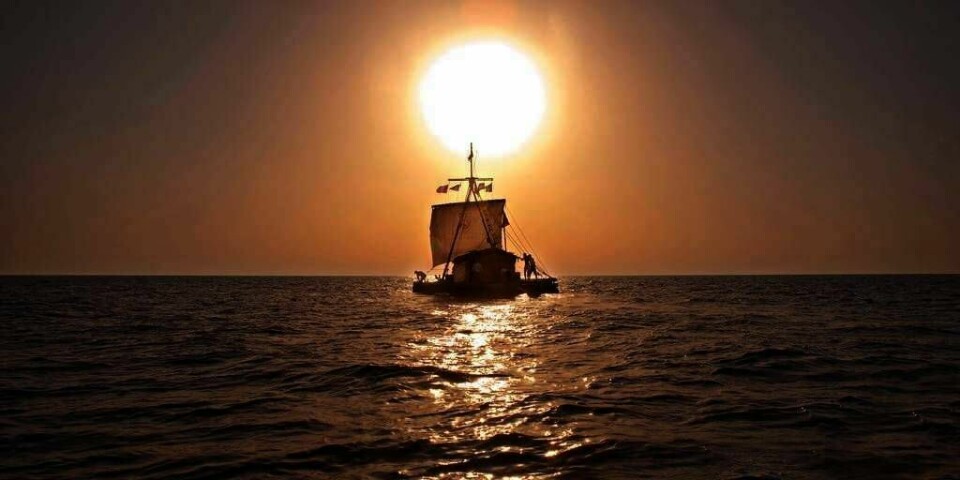 KON-TIKI: Reisen med flåten Kon-Tiki er blitt film. Den har premiere 24. august. Men først åpner den Film-festivalen i Haugesund.