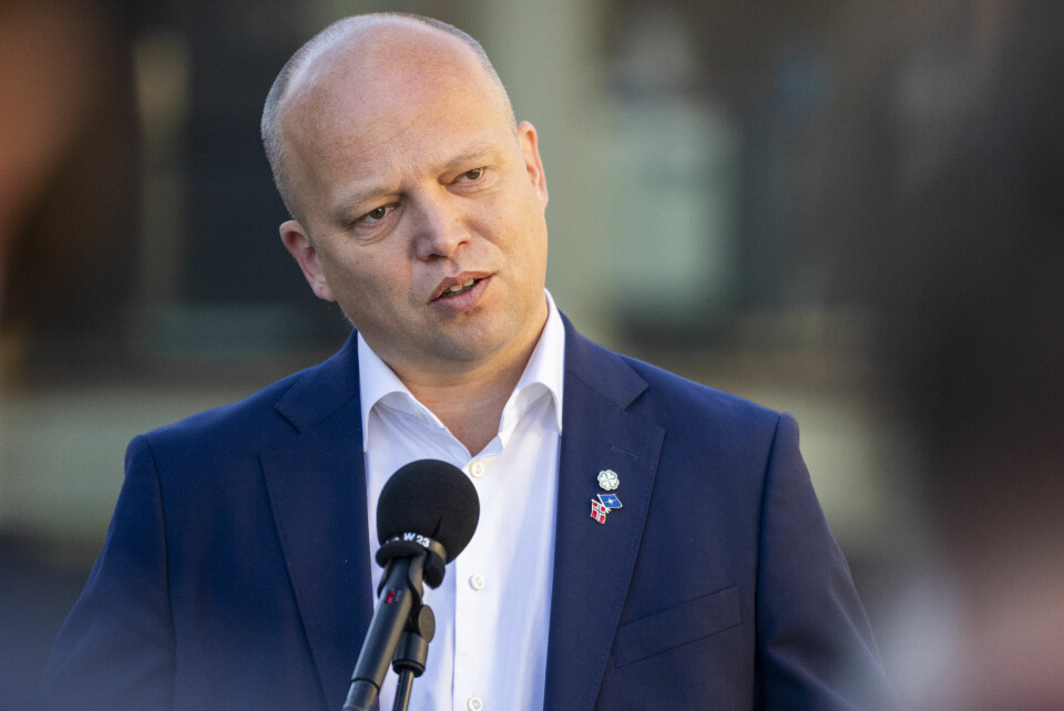 BUDSJETT: Finansminister Trygve Slagsvold Vedum skal legge fram statsbudsjettet torsdag. Finansminister Trygve Slagsvold Vedum (Sp) sier forsvarsbevilgningene vil øke neste år. Foto: Beate Oma Dahle / NTB