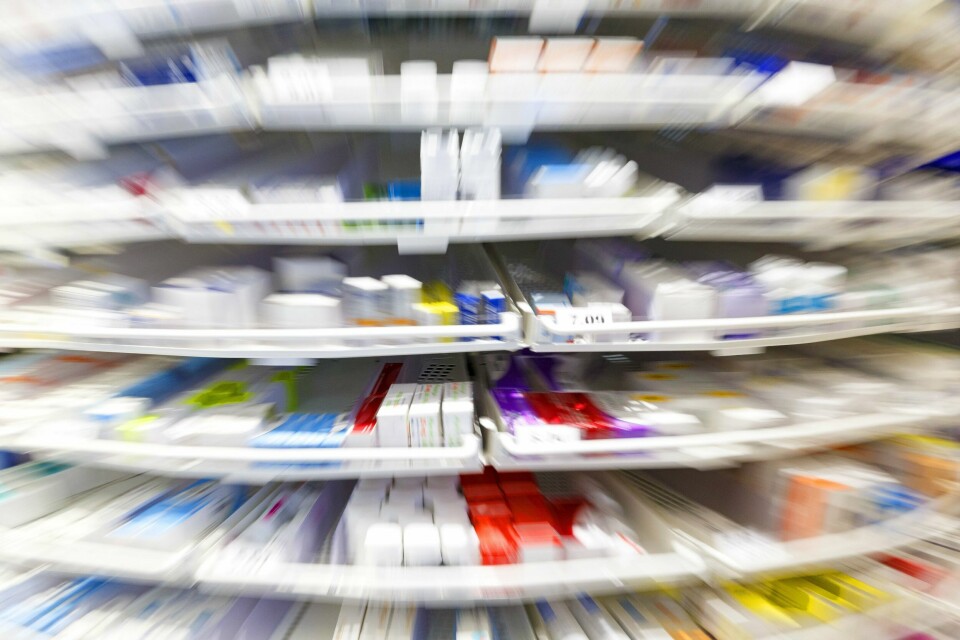 MEDISIN: I fjor fikk 371.439 nordmenn skrevet ut antidepressiver. Bildet viser medisiner på et apotek. I fjor fikk 371.439 nordmenn skrevet ut antidepressiver.