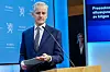 Statsminister Jonas Gahr Støre under pressekonferansen om Ukraina torsdag. Foto: Terje Bendiksby / NTB