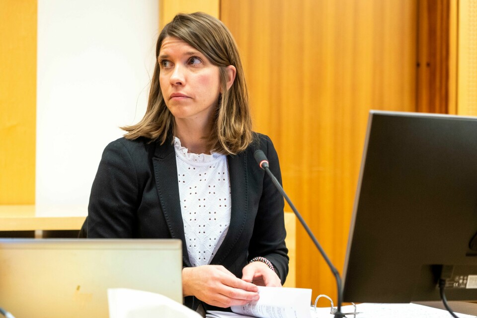 RETTSSAK: Tidligere fotballspiller Bernt Hulsker er dømt til 18 dagers betinget fengsel. Aktor Marianne Aune ber om betinget fengsel for Bernt Hulsker. Foto: Terje Pedersen / NTB