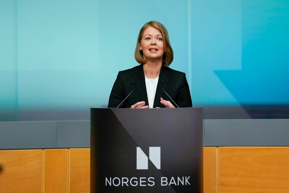 FINANS: Sentralbanksjef Ida Wolden Bache er kåret til Norges mektigste kvinne. Sentralbanksjef Ida Wolden Bache sier Norges Bank regner med at de fleste norske husholdninger har økonomi til å håndtere økte utgifter.Foto: Stian Lysberg Solum / NTB
