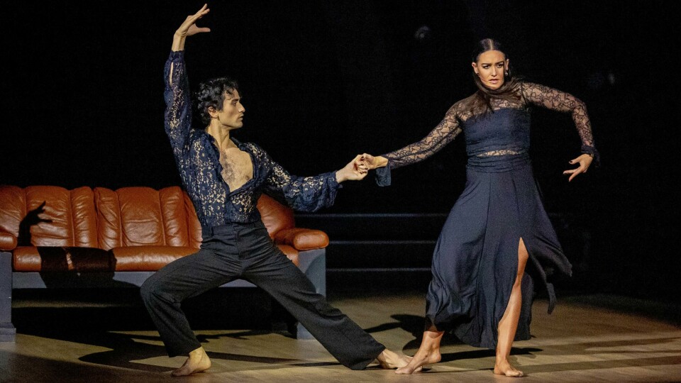 KONKURRANSE: Cengiz Al og Rikke Lund i konkurransen «Skal vi danse: All Stars». Cengiz Al og Rikke Lund i konkurransen «Skal vi danse: All Stars».