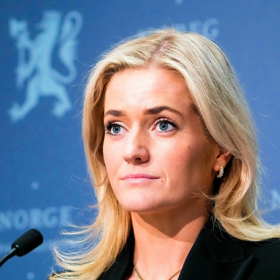 LENGRE: Folk fra Ukraina kan få beskyttelse i Norge i ett år til, sier justisminister Mehl. Bildet er av Emilie Enger Mehl. Mehl er justis- og beredskapsminister. Hun ba Viggo Kristiansen om en uforbeholden unnskyldning på vegne av regjeringen.