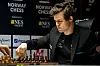 Magnus Carlsen under Norway Chess 2022 i Stavanger tidligere i år. I helgen sikret han seieren i Champions Chess-finalen. Foto: Carina Johansen / NTB