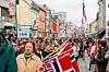 Bilde av 17. maifeiring i Tromsø. Foto: Rune Stoltz Bertinussen / NTB