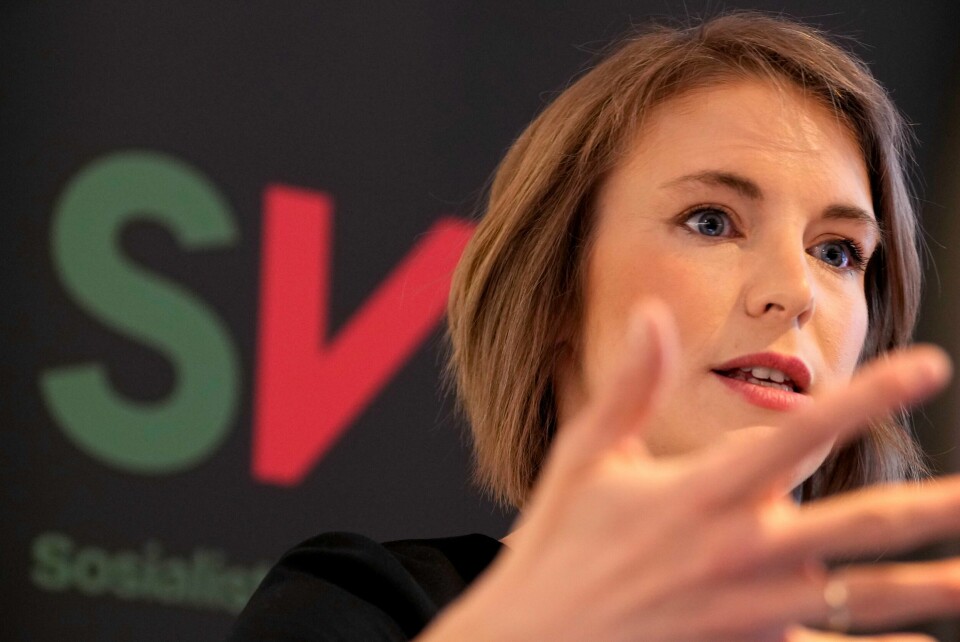 SV: Kari Elisabeth Kaski vil gjøre det dyrere å handle fra butikker som Temu. – Vi ser ei utvikling der verdiskapinga i samfunnet i større grad tilhøyrer eliten. Dei får ein større del av verdiskapinga, medan folk flest får ein mindre del, seier Kaski. Foto: Javad Parsa / NTB / NPK