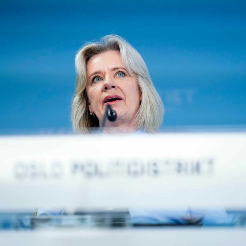 POLITI: Det er viktig at folk anmelder hatkriminalitet, sier Ida Melbo Øystese. Hun er politimester. Bildet viser politimester Ida Melbo Øystese. Foto: Cornelius Poppe / NTB