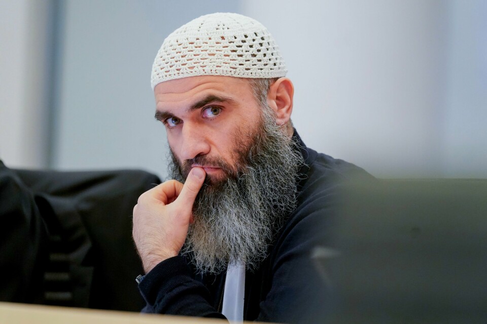 TILTALT: Zaniar Matapour er i retten. Nå kan han få lovens strengeste straff, hvis aktoratet får viljen sin. Bildet viser Zaniar Matapour, som er tiltalt etter skytingen i Oslo i 2022.