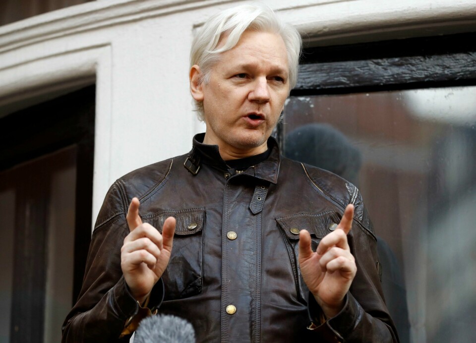 WIKILEAKS: Julian Assange ser ut til å bli en fri mann. Bildet er av Julian Assange i 2017.