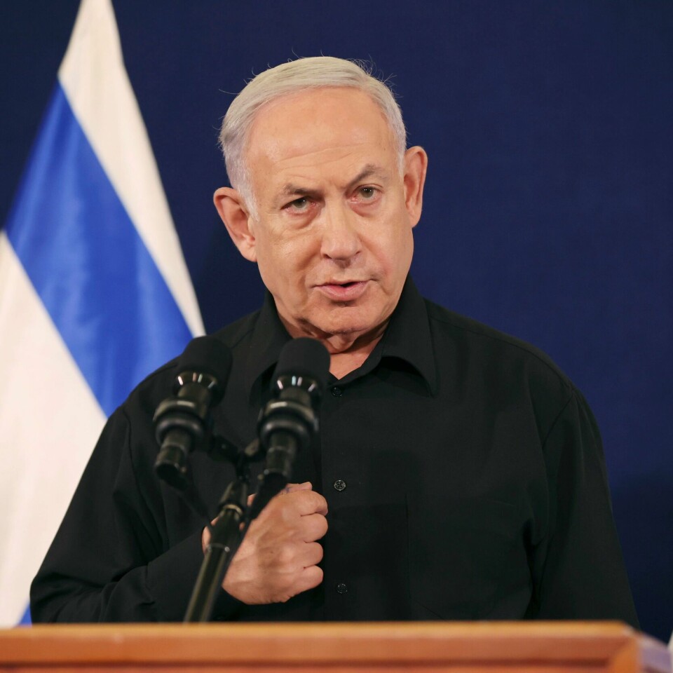 ISRAEL: Benjamin Netanyahu er statsminister i Israel. Bildet viser Israels statsminister Benjamin Netanyahu.