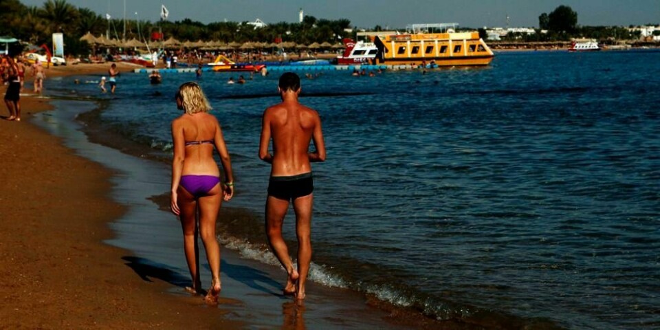 AVLYST:  Norske UD vil ikke at folk skal reise til Egypt når det er så urolig der som nå. Derfor avlyser reise-selskapene alle turer i vinter. Bildet er fra feriebyen Sharm el-Sheik.