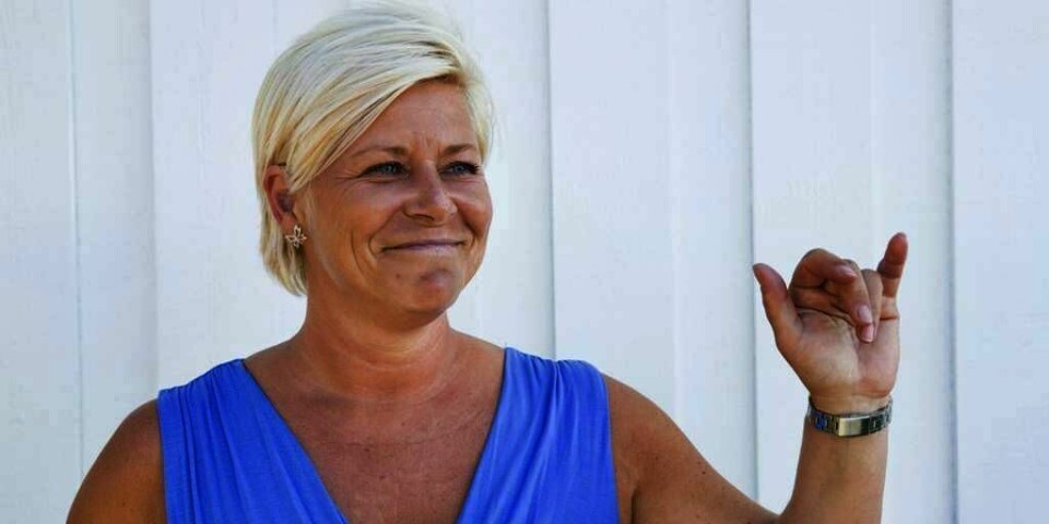 FRAM: Frp og Siv Jensen gjør det svært godt på avisa VGs siste måling.