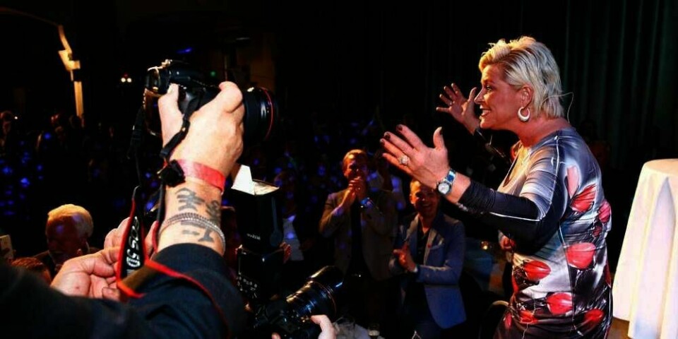 Siv Jensen er leder av Fremskrittspartiet. Hun er klar for å forhandle om å gå i regjering med de andre borgerlige partiene.