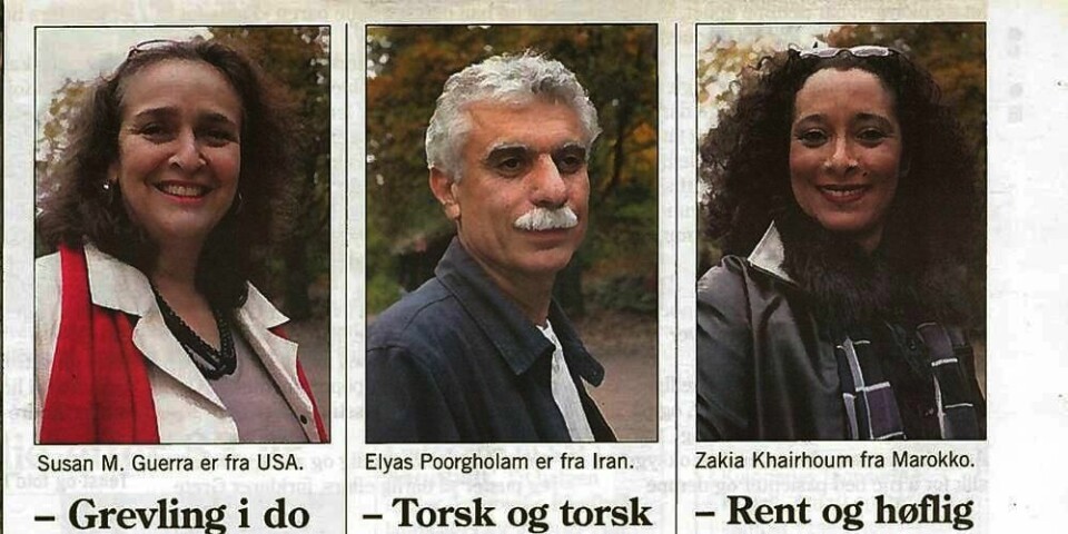 NORSK:  I 2005 skrev vi om ei bok om innvandrere. De fortalte om sine første møter med Norge.