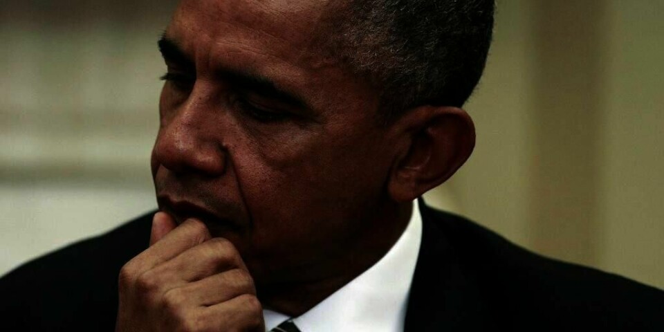 SIER UNNSKYLD: USAs president Barack Obama.