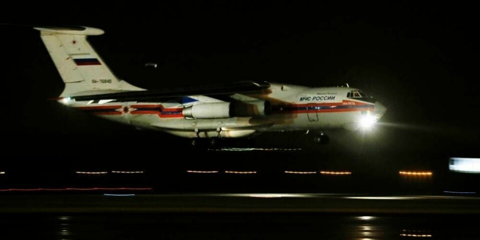 FLY:  Mange av de døde etter flyulykken på lørdag ble fløyet hjem til Russland.
