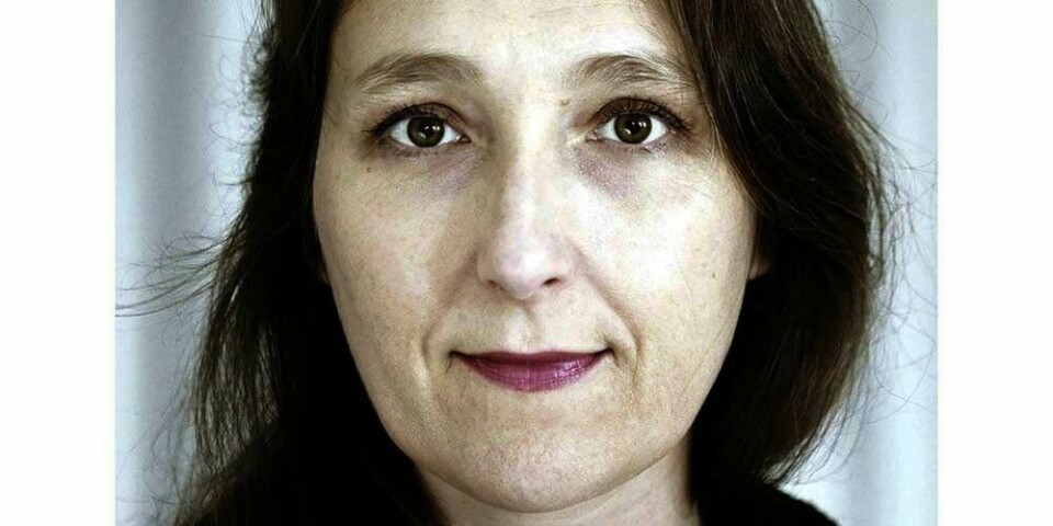 FRYKT:  Forfatteren Marie Darrieussecq er fra Paris i Frankrike. Hun har skrevet en roman om kjærlighet mellom en hvit kvinne og en svart mann, og utfordringene. Hun sier folk i Paris fortsatt er i sjokk etter terror-angrepene.