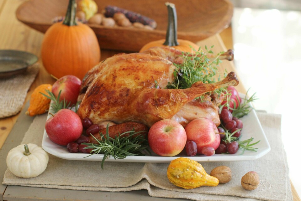 KALKUN: Folk i USA feirer thanksgiving i slutten av november. Kalkun er den tradisjonelle festmiddagen.