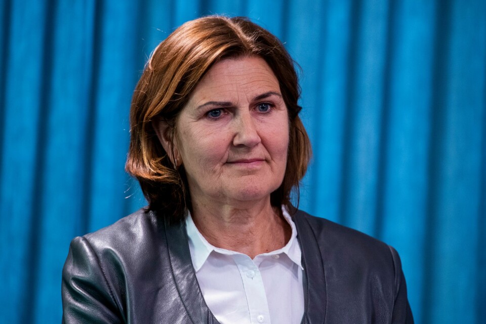 DØDSULYKKER: Ingrid Dahl Hovland er vegdirektør i Statens vegvesen. Hun er bekymret over hvor mange som dør i trafikken. Vegdirektør Ingrid Dahl Hovland kan konstatere at det i 2021 blei sett ny rekord i talet på personar som tar førarprøva. Foto: Terje Pedersen / NTB / NPK