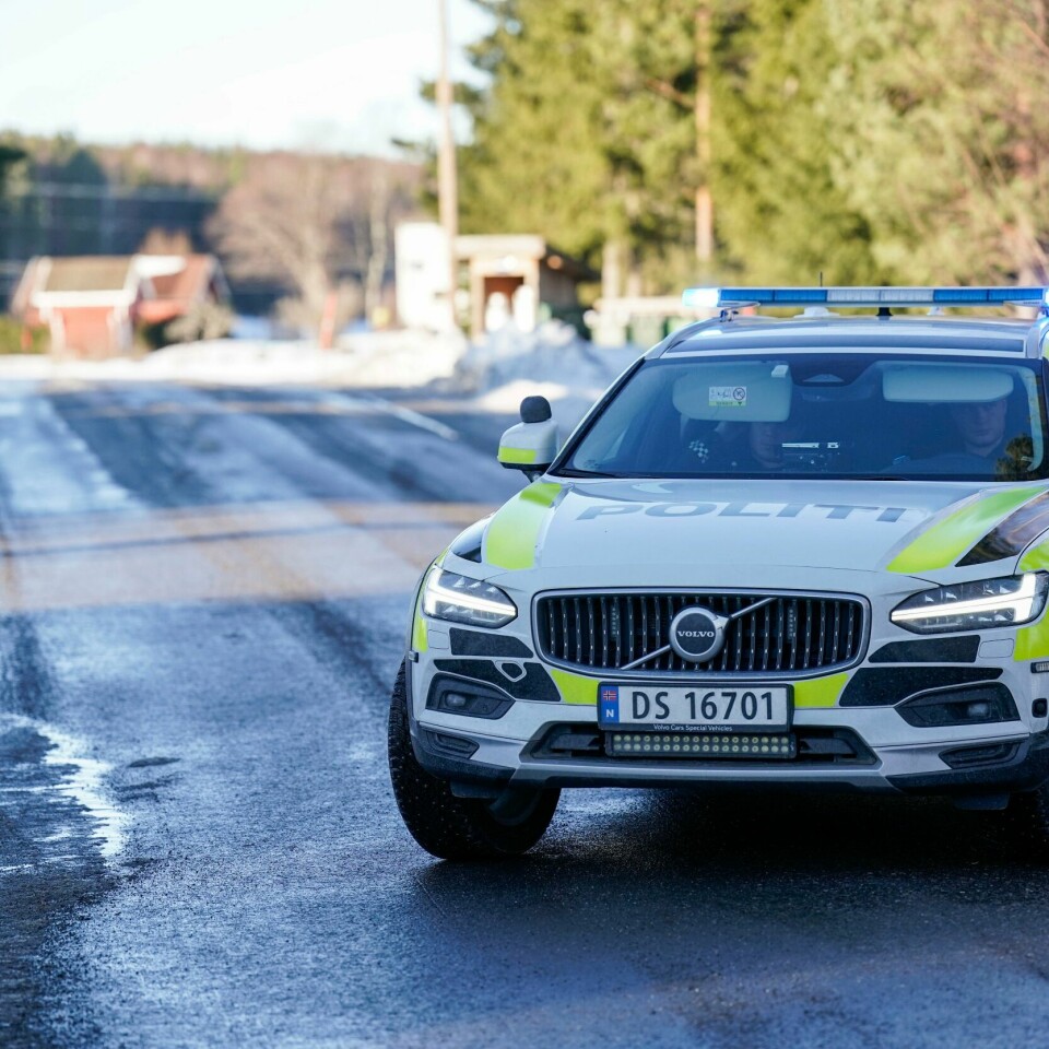 NES: Nødetatene i Skogbygda i Nes kommune på Romerike. De fikk melding om en alvorlig hendelse. Bildet viser Nødetatene er i Skogbygda i Nes kommune på Romerike.