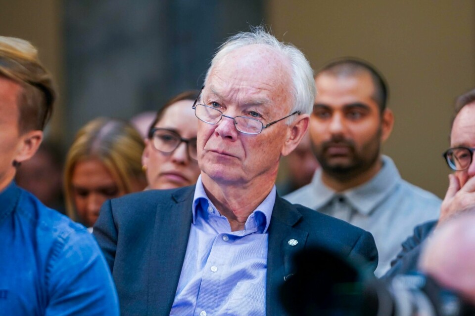 Manglende tillit: – Resultatet på målingen er bare et uttrykk for manglende tillit til den kursen vi kjører etter. Det sier Per Olaf Lundteigen i Senterpartiet. Bildet viser stortingsrepresentant for Senterpartiet Per Olaf Lundteigen. Foto: Terje Pedersen / NTB