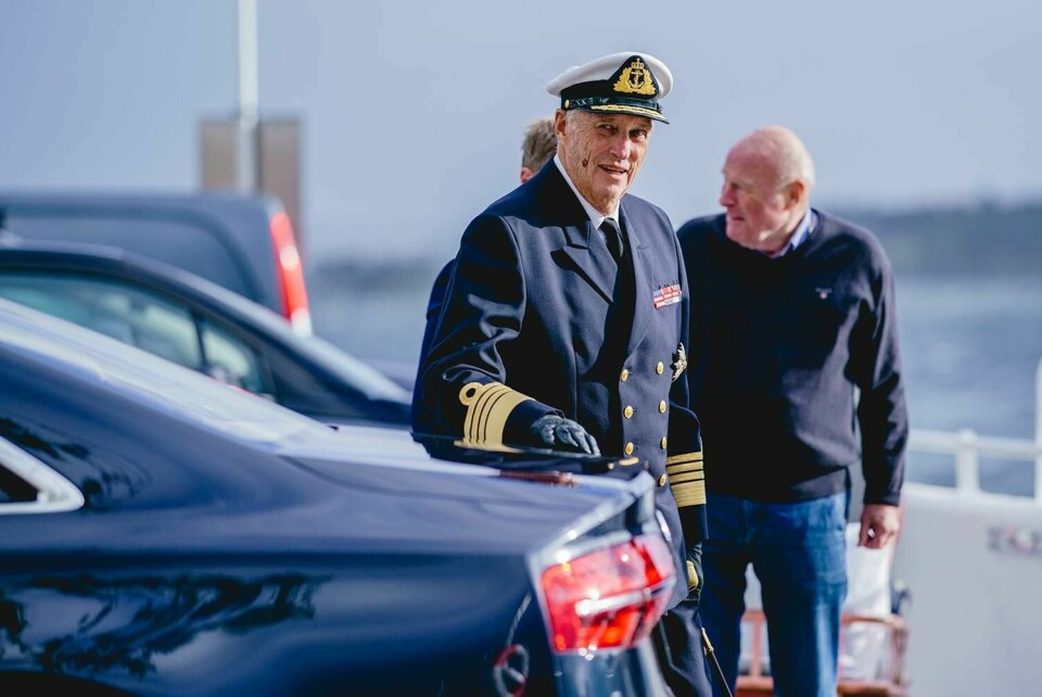 SYK: Kong Harald er sykmeldt. Det viser seg at han må bytte en klaff ved hjertet.