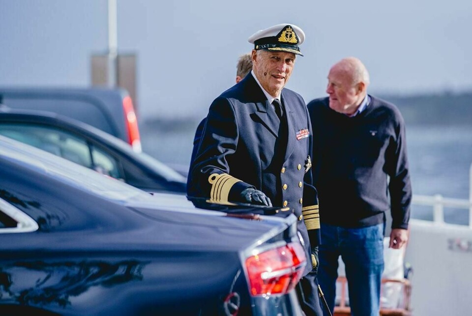 OPERERT: Kong Harald får mandag dra fra sykehuset. Han har byttet en klaff i hjertet.
