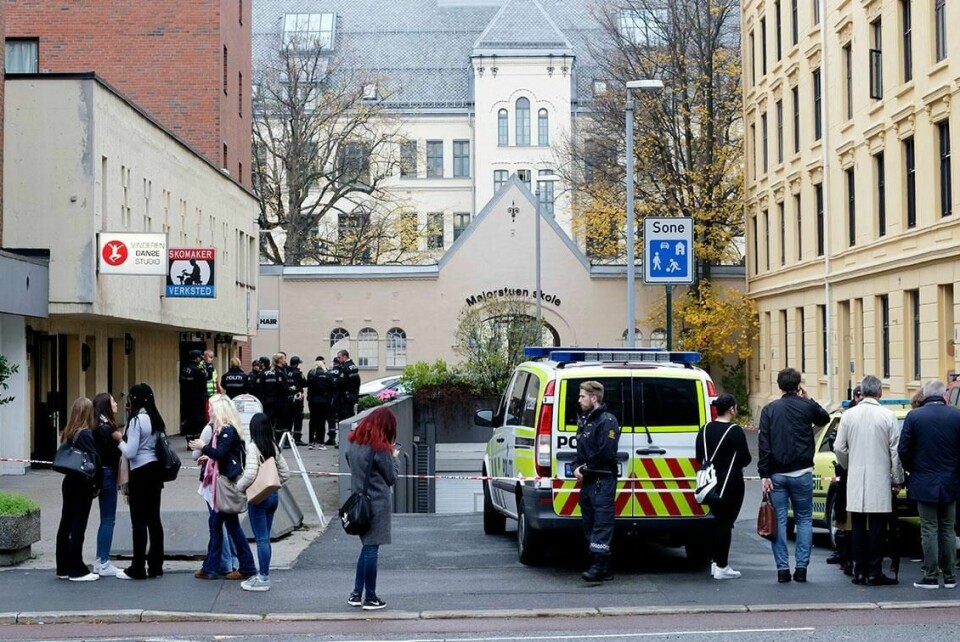 DRAP: Her på Majorstuen i Oslo ble Heikki Paltto drept med kniv. Svenske Makaveli Lindén innrømmet drapet i retten mandag.