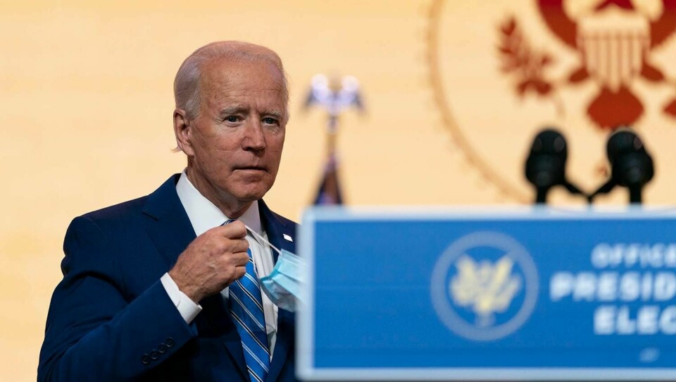 HOLD UT: – Livet kommer til å bli som normalt igjen. Dette kommer ikke til å vare evig, sa Joe Biden i en tale.